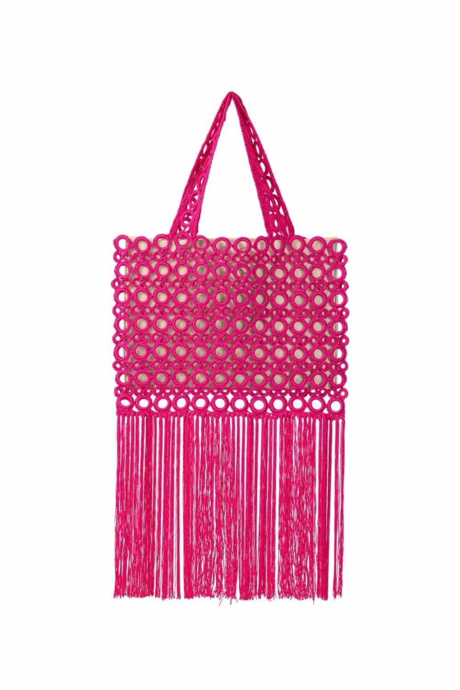 Women My Beachy Side | Biscotti Hand-Crochet Fringed Bag