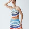 Women My Beachy Side | Regina Crochet Skirt Blue