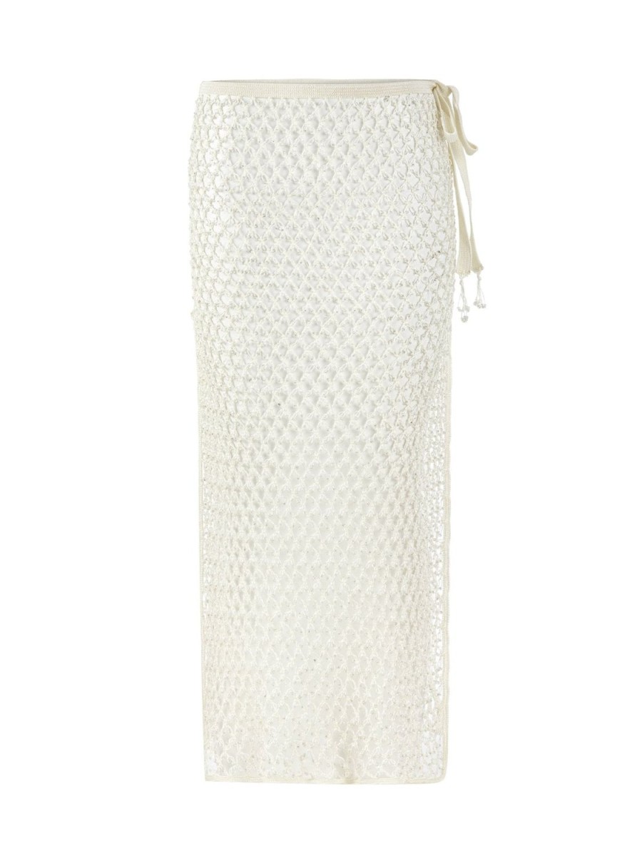 Women My Beachy Side | Cassia Maxi Skirt White