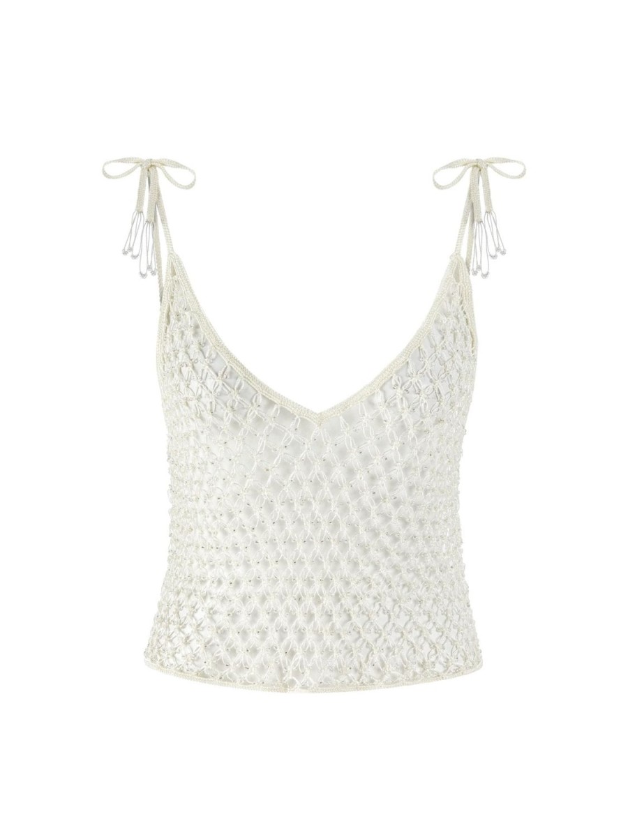 Women My Beachy Side | Cassia Top White