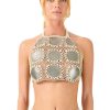 Women My Beachy Side | Taffy Hand-Crochet Crop Top Bronze