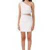 Women My Beachy Side | Trilece Cut Out Mini Dress White