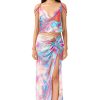 Women My Beachy Side | Cotton Candy Maxi Skirt Colorful