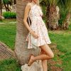 Women My Beachy Side | Monarch Mini Dress Pink