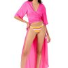 Women My Beachy Side | Truffle Fuchsia Caftan