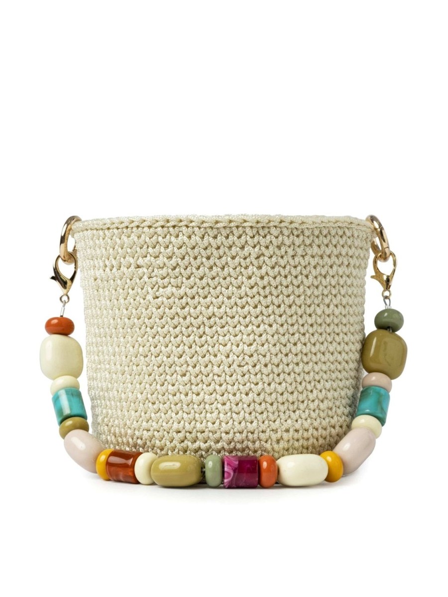 Women My Beachy Side | Mimosa Bucket Bag White