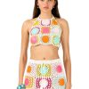 Women My Beachy Side | Taffy Hand-Crochet Mini Skirt Multicolor