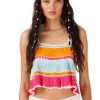 Women My Beachy Side | Bonbon Hand-Crochet Top Colorful