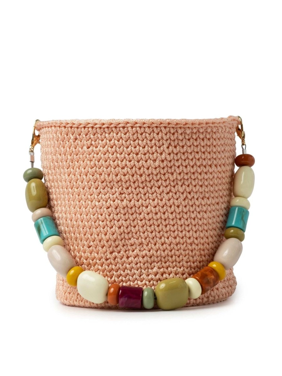 Women My Beachy Side | Mimosa Bucket Bag Pink