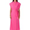 Women My Beachy Side | Ruby Belted Caftan Fuschia