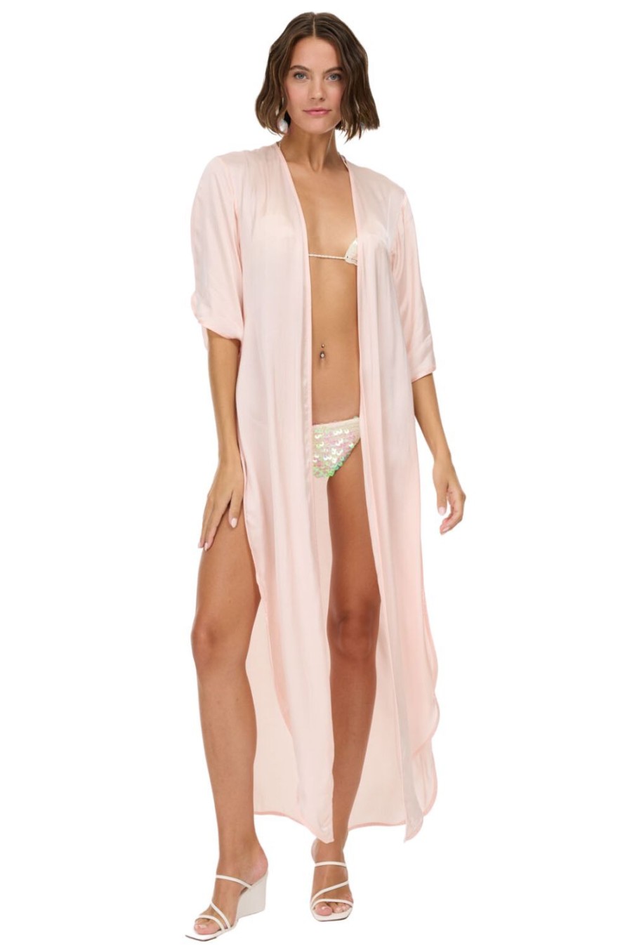 Women My Beachy Side | Magnolia Caftan Pink