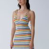 Women My Beachy Side | Ali Strappy Mini Dress Multicolor