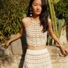 Women My Beachy Side | Regina Crochet Skirt White