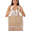 Women My Beachy Side | Biscotti Hand-Crochet Fringed Bag