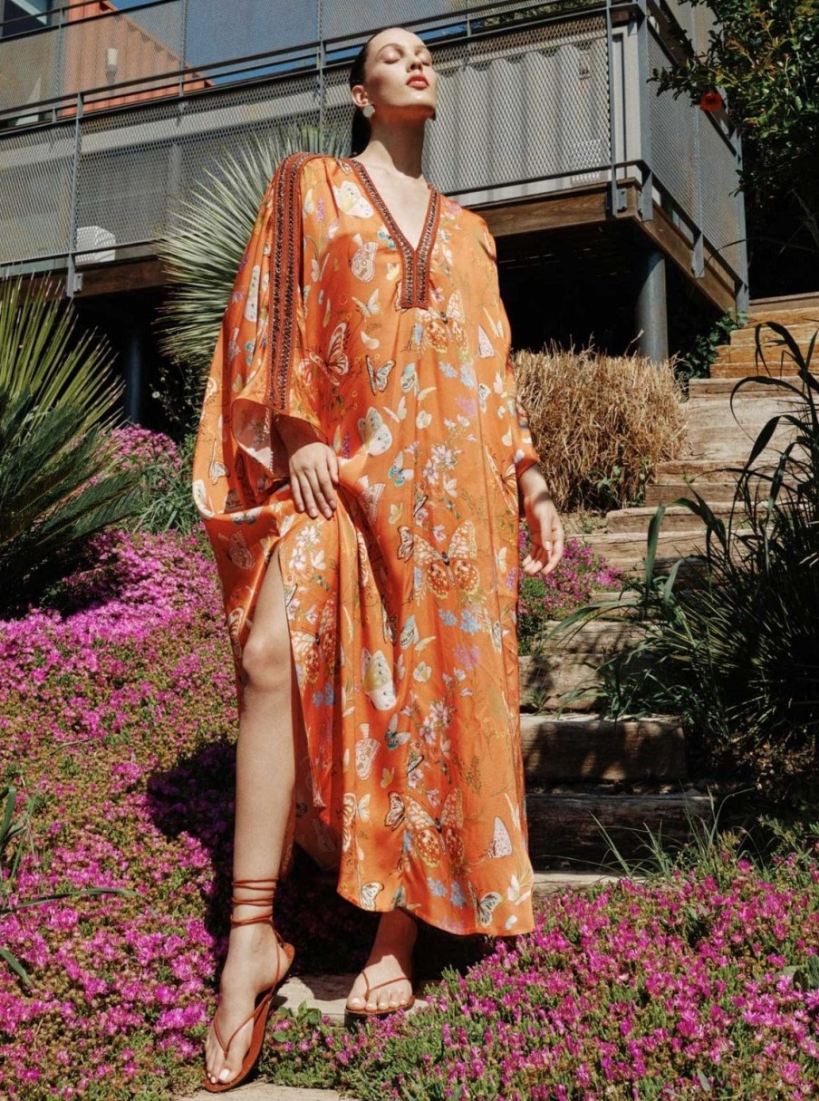 Women My Beachy Side | Begonia Caftan