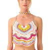 Women My Beachy Side | Sugarplum Multicolor Striped Top Colorful