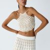 Women My Beachy Side | Regina Crochet Halter Top White