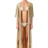 Women My Beachy Side | Truffle Bronze Shimmer Caftan