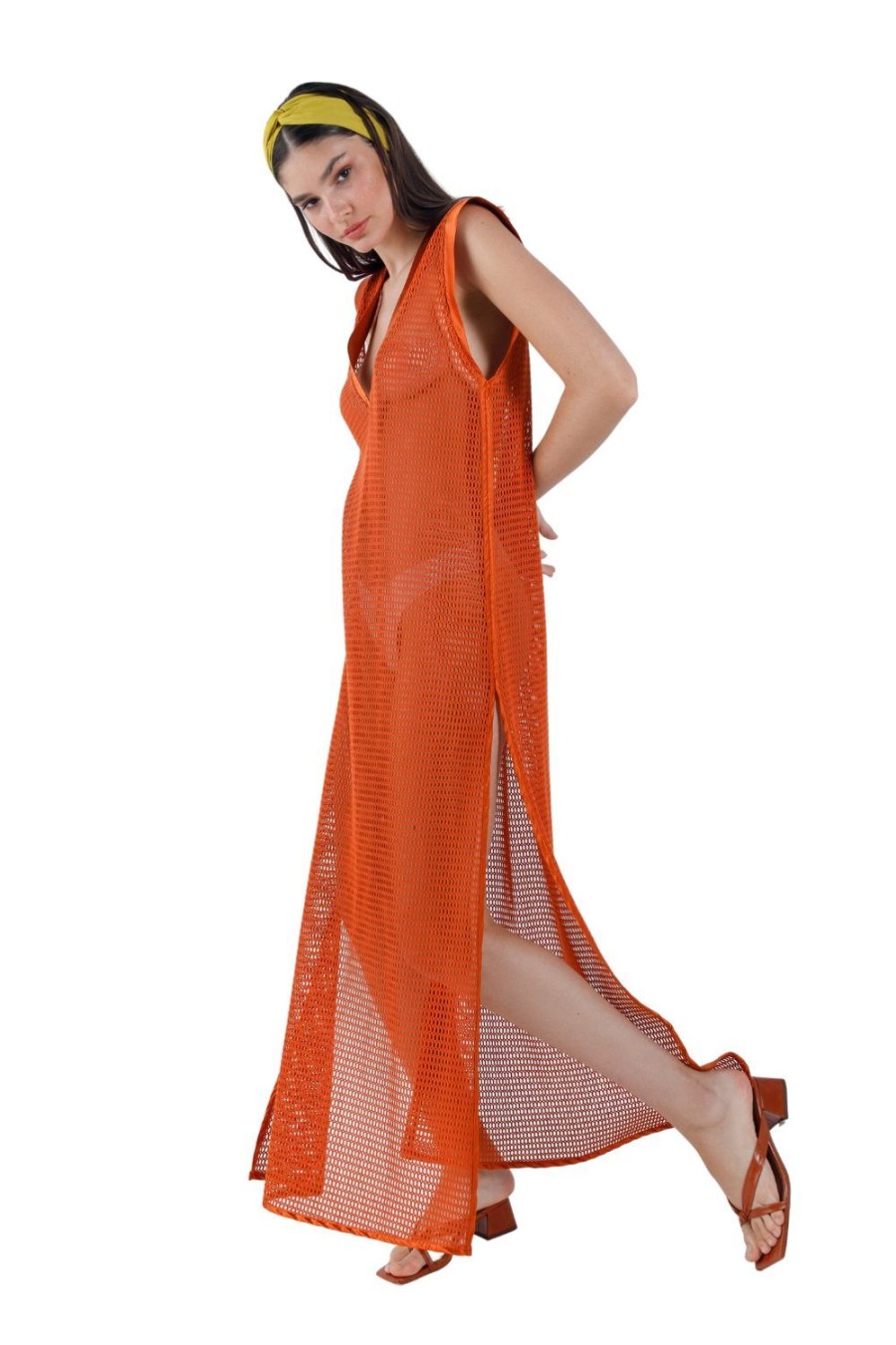 Women My Beachy Side | Camelia Maxi Cover Up Red