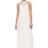 Women My Beachy Side | Begonia Halter Dress White