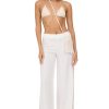 Women My Beachy Side | Begonia Wide Leg Pants White